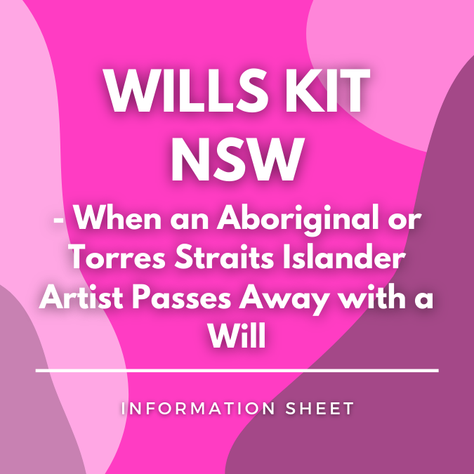 Wills Kit NSW written atop a pink, graphic background