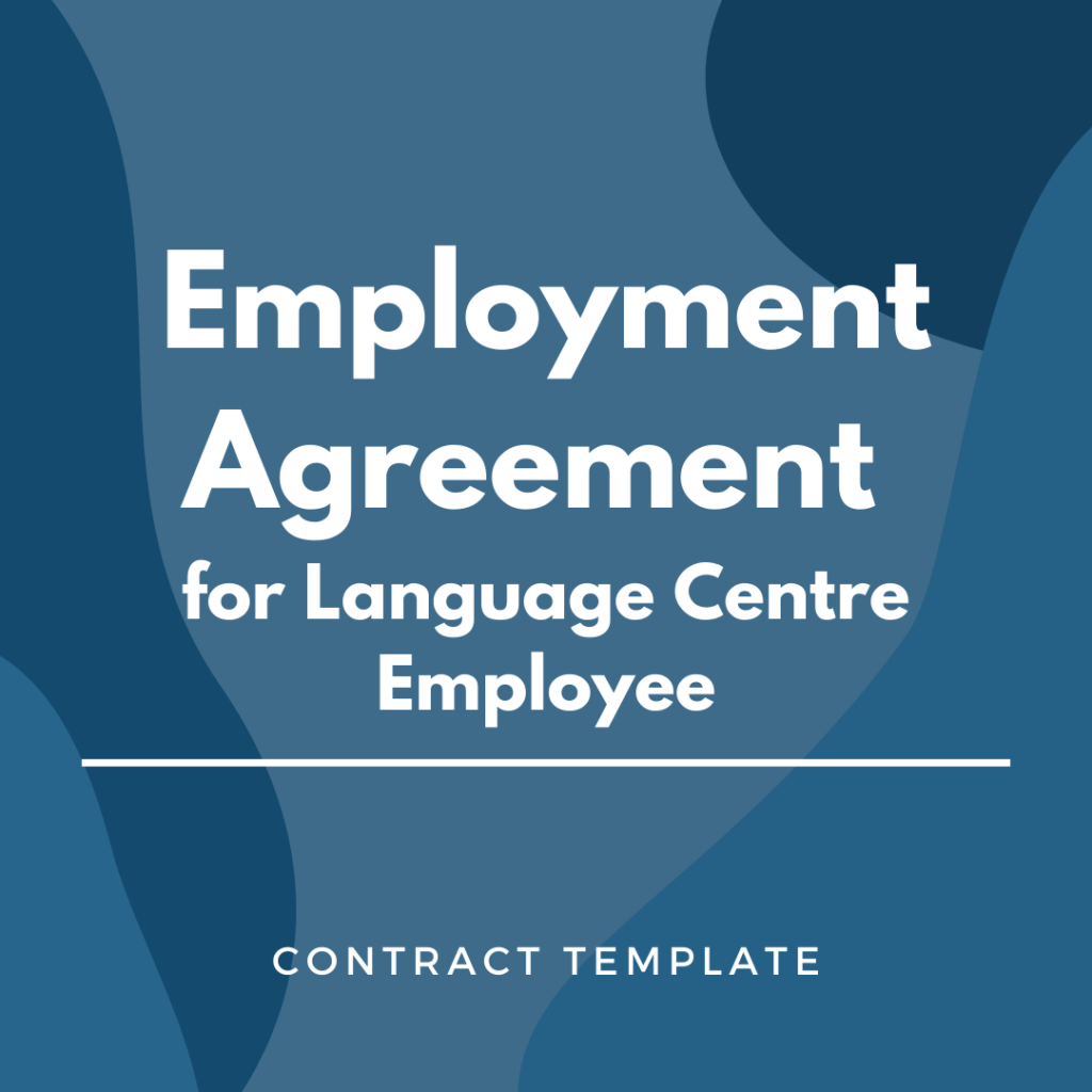 Employment Agreement with Language Centre Employee