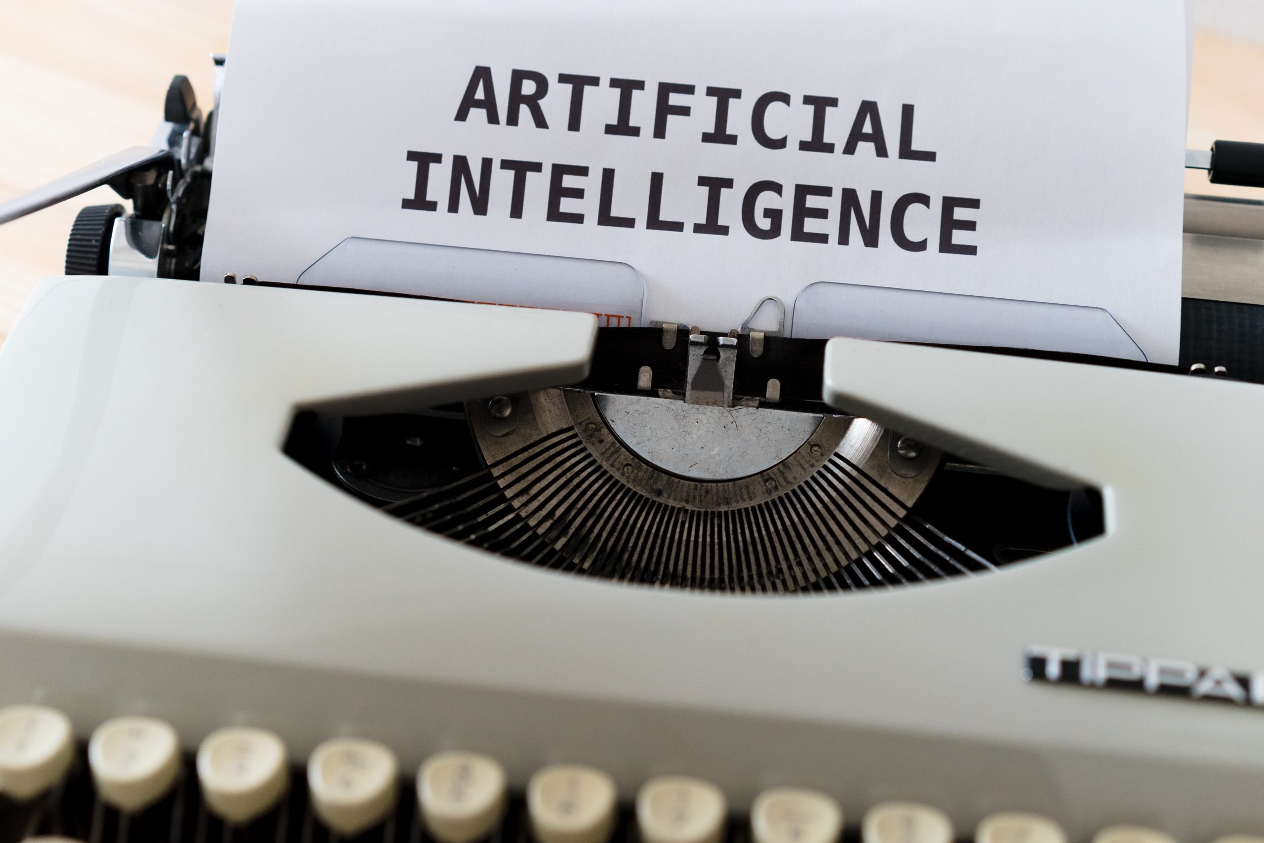 Artificial Intelligence and Typewriter